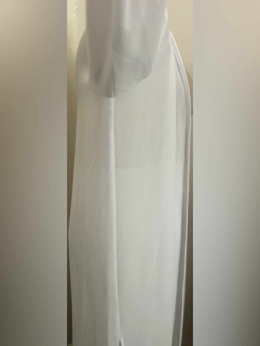 Long Sheer Duster with Rhinestone And Pants - Picture 9 of 15